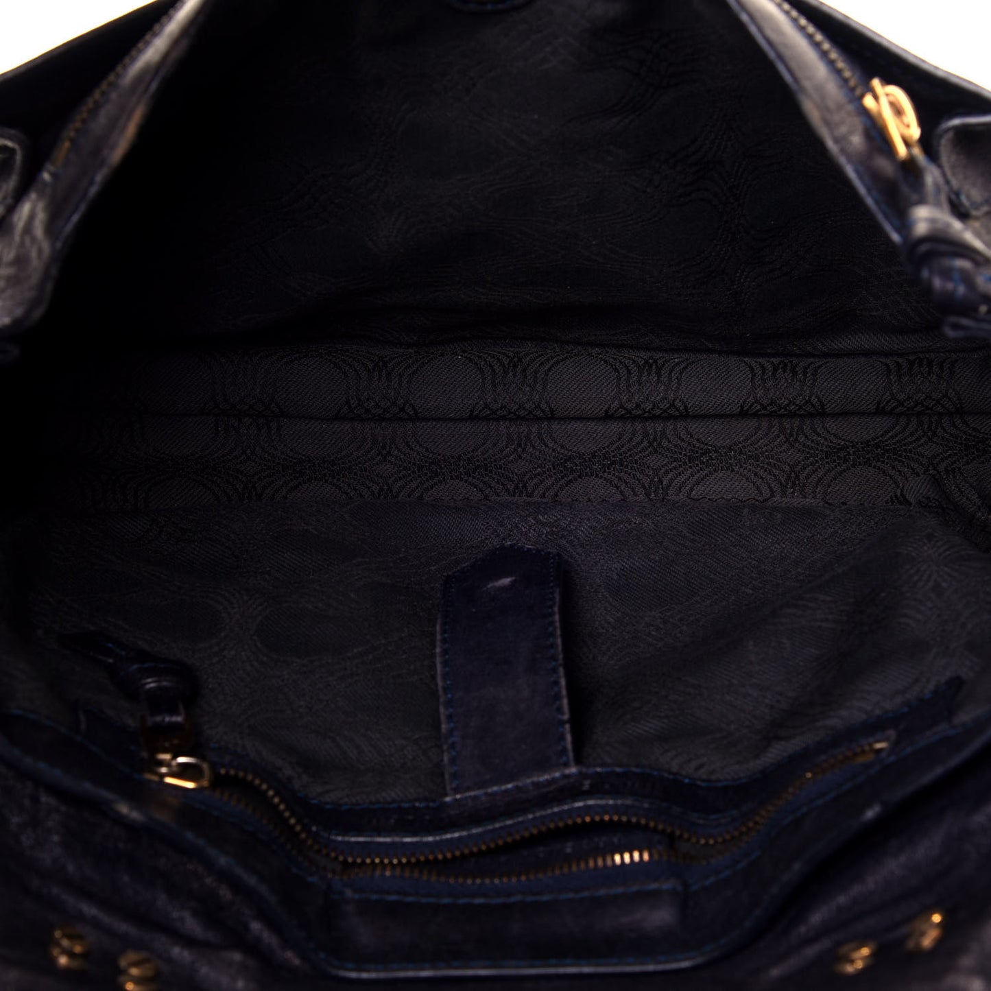 Lambskin Medium PS1 Satchel Midnight