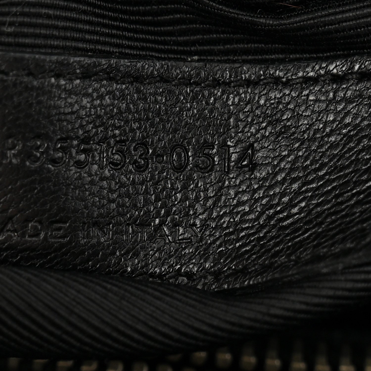 Saint Laurent Grained Calfskin Small Sac De Jour Black 8 of 14