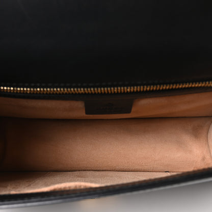 Gucci Calfskin Small Sylvie Shoulder Bag Black 5 of 10
