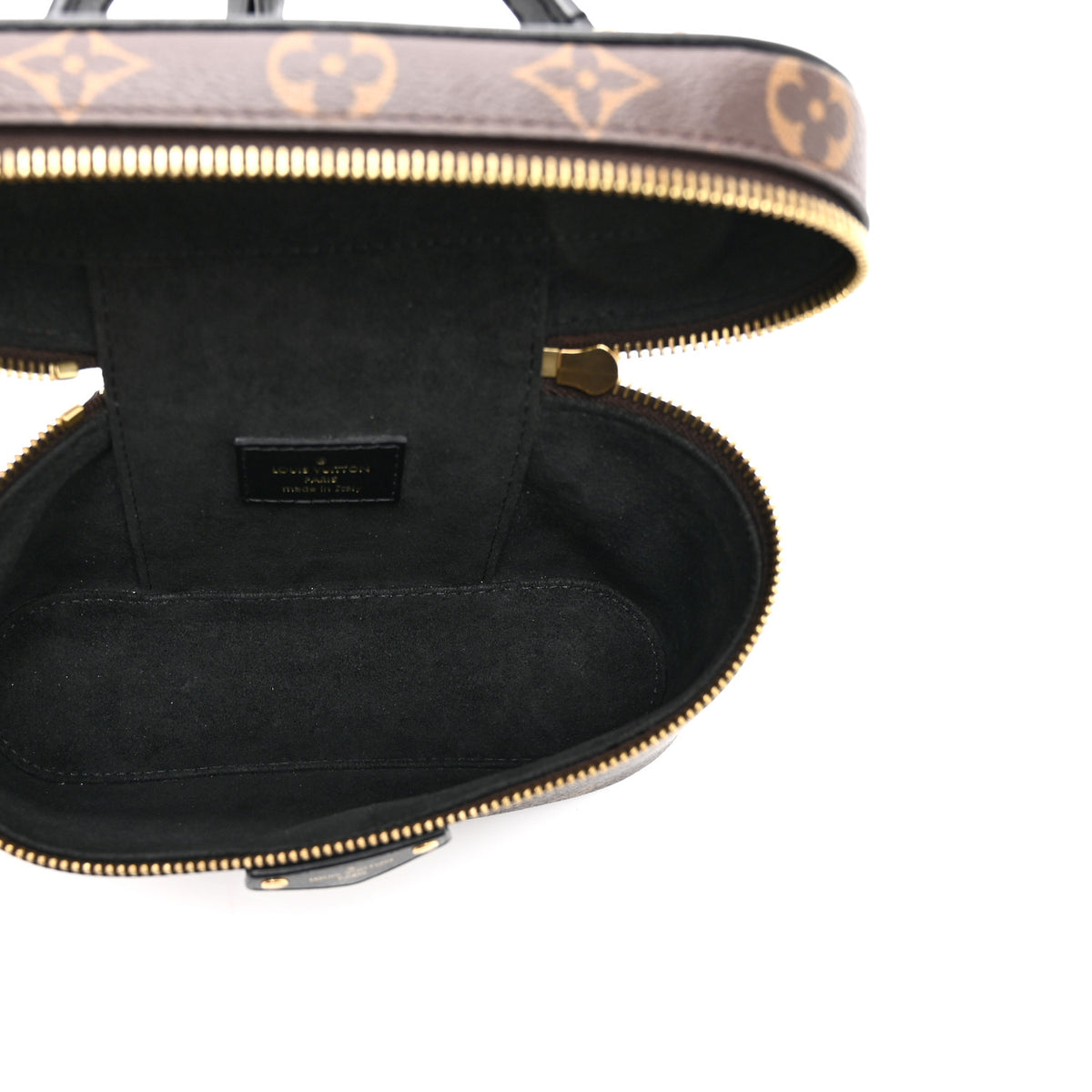 Reverse Monogram Vanity Chain Pouch