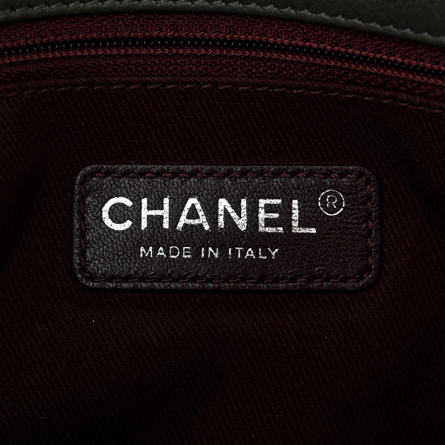 Caviar Quilted Medium French Riviera Flap Grey