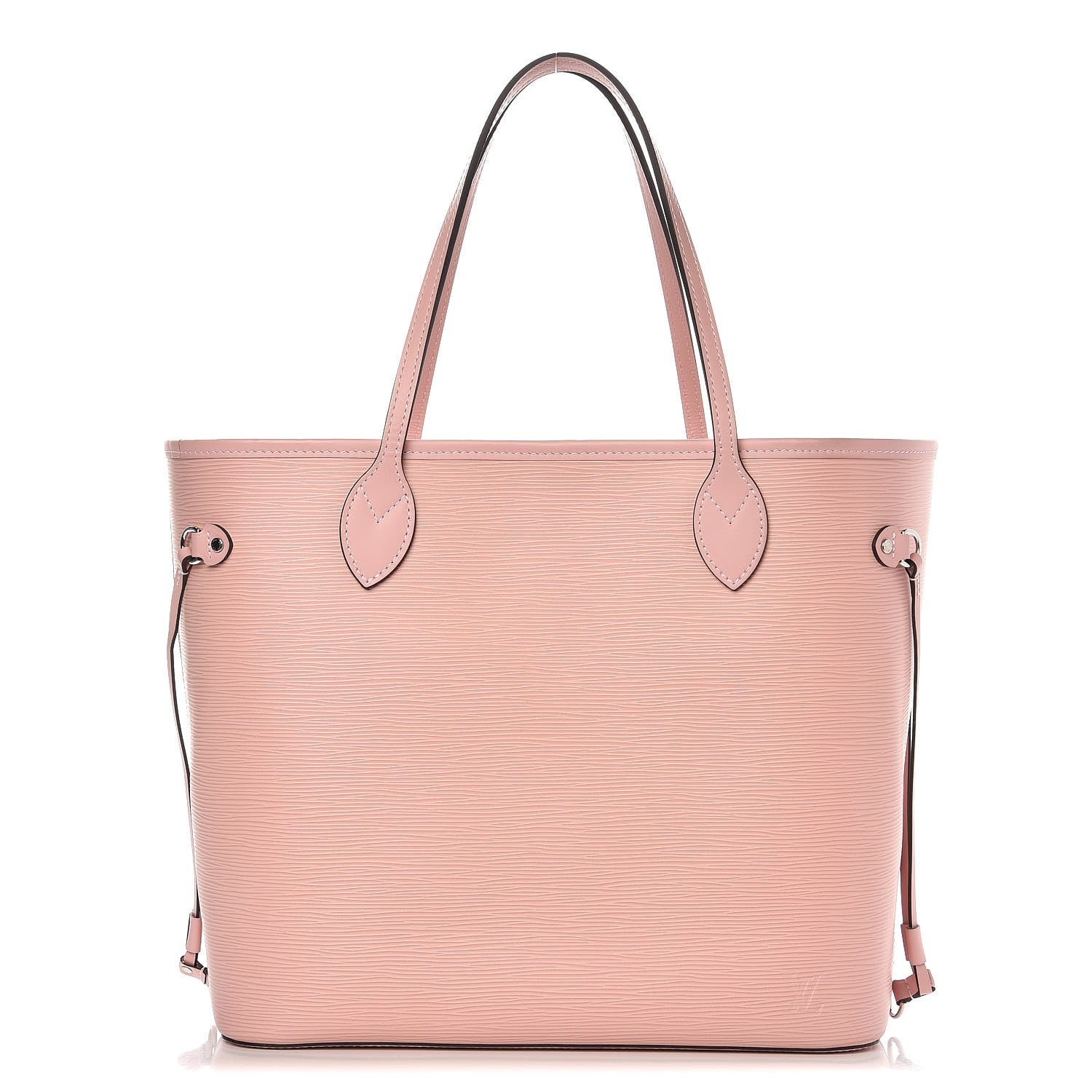 Louis Vuitton Epi Neverfull MM Rose Ballerine 3 of 10