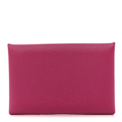 Hermes Epsom Calvi Card Case Tosca 1 of 7