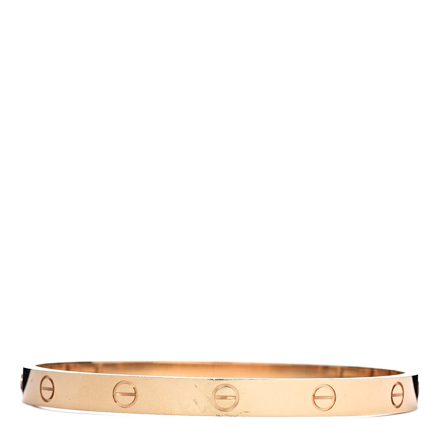 18K Yellow Gold LOVE Bracelet 19