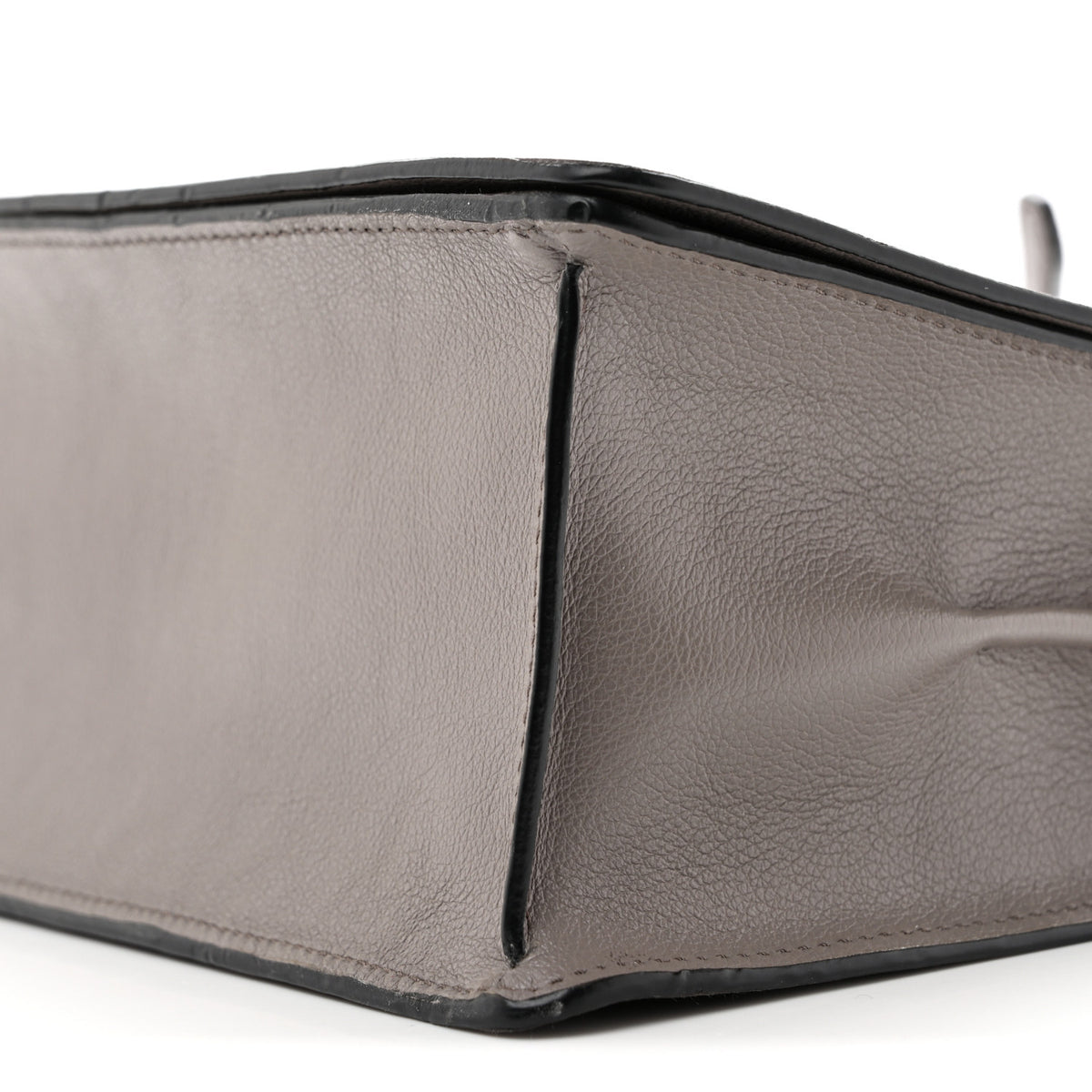 Glace Calf Shoulder Bag Argilla