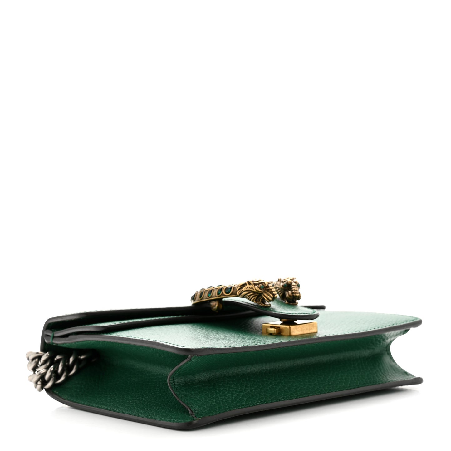 Calfskin Mini Dionysus Shoulder Bag Emerald