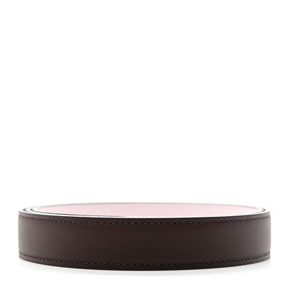 Hermes Swift Epsom 24mm Belt Strap 90 Havane Mauve Pale 2 of 5