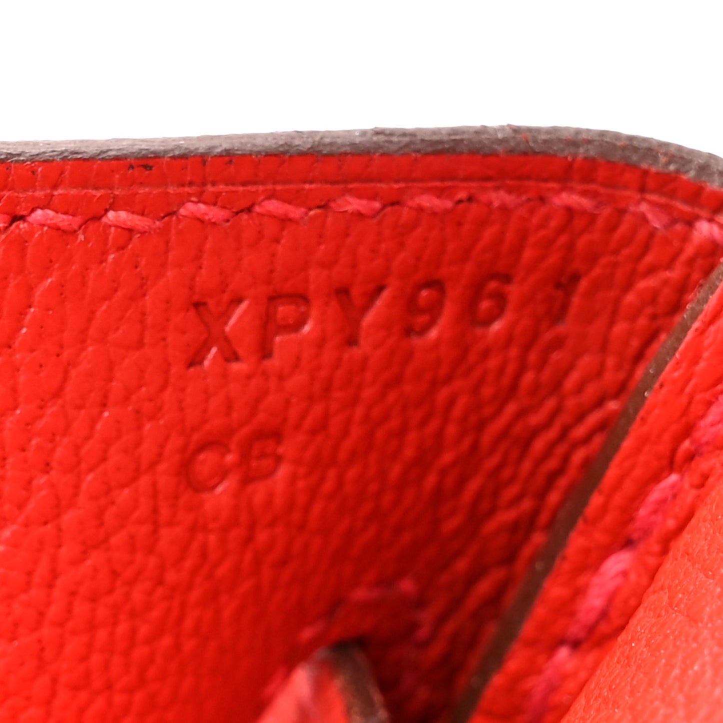 Togo Birkin 30 Rouge Tomate