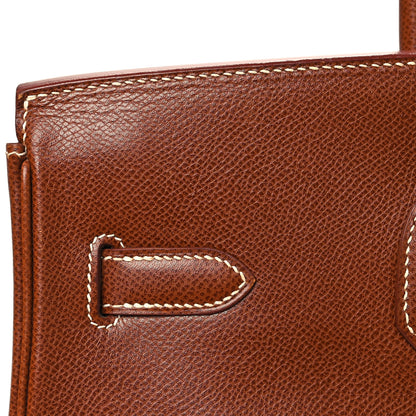 Hermes Courchevel Birkin 35 Noisette 15 of 17