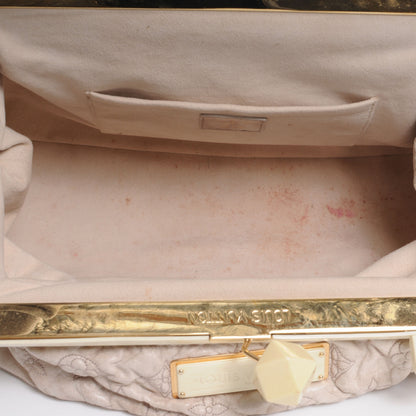 Louis Vuitton Lambskin Olympe Nimbus Cirrus Ecru 5 of 7