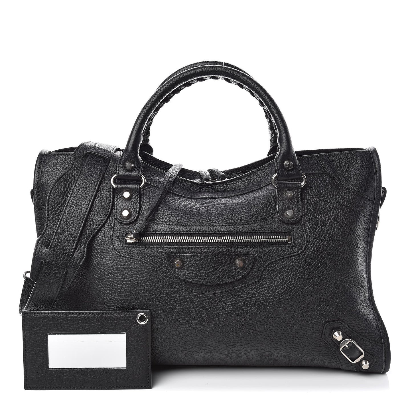 Vibrato Calfskin Classic Silver Hardware City Black