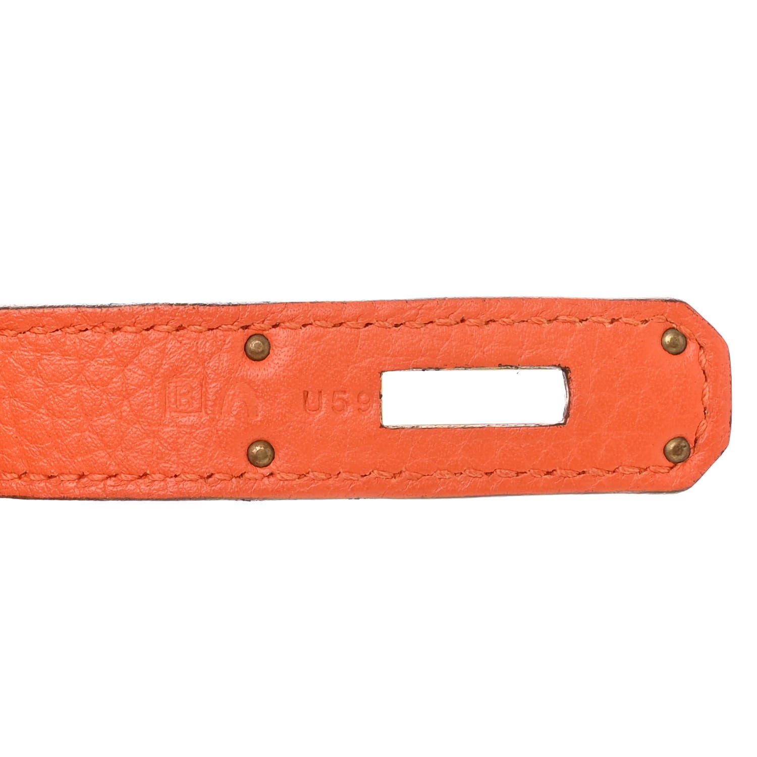 Hermes Taurillon Clemence Birkin 30 Feu 7 of 14