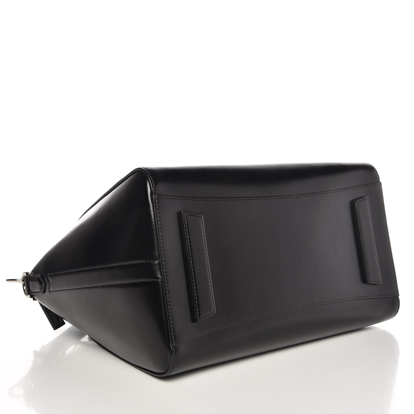 Shiny Lord Calfskin Medium Antigona Black