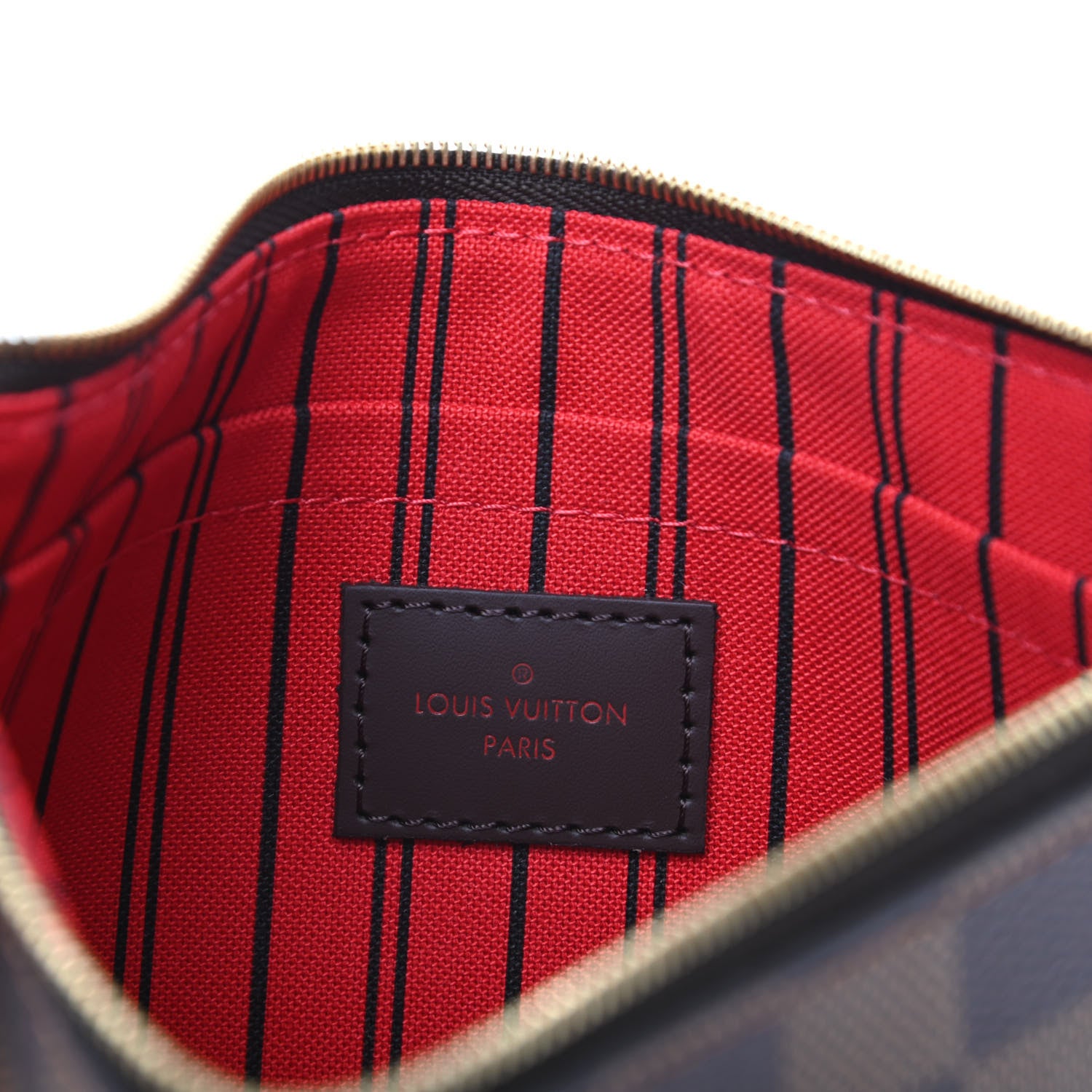 Louis Vuitton Damier Ebene Neverfull MM GM Pochette 6 of 6