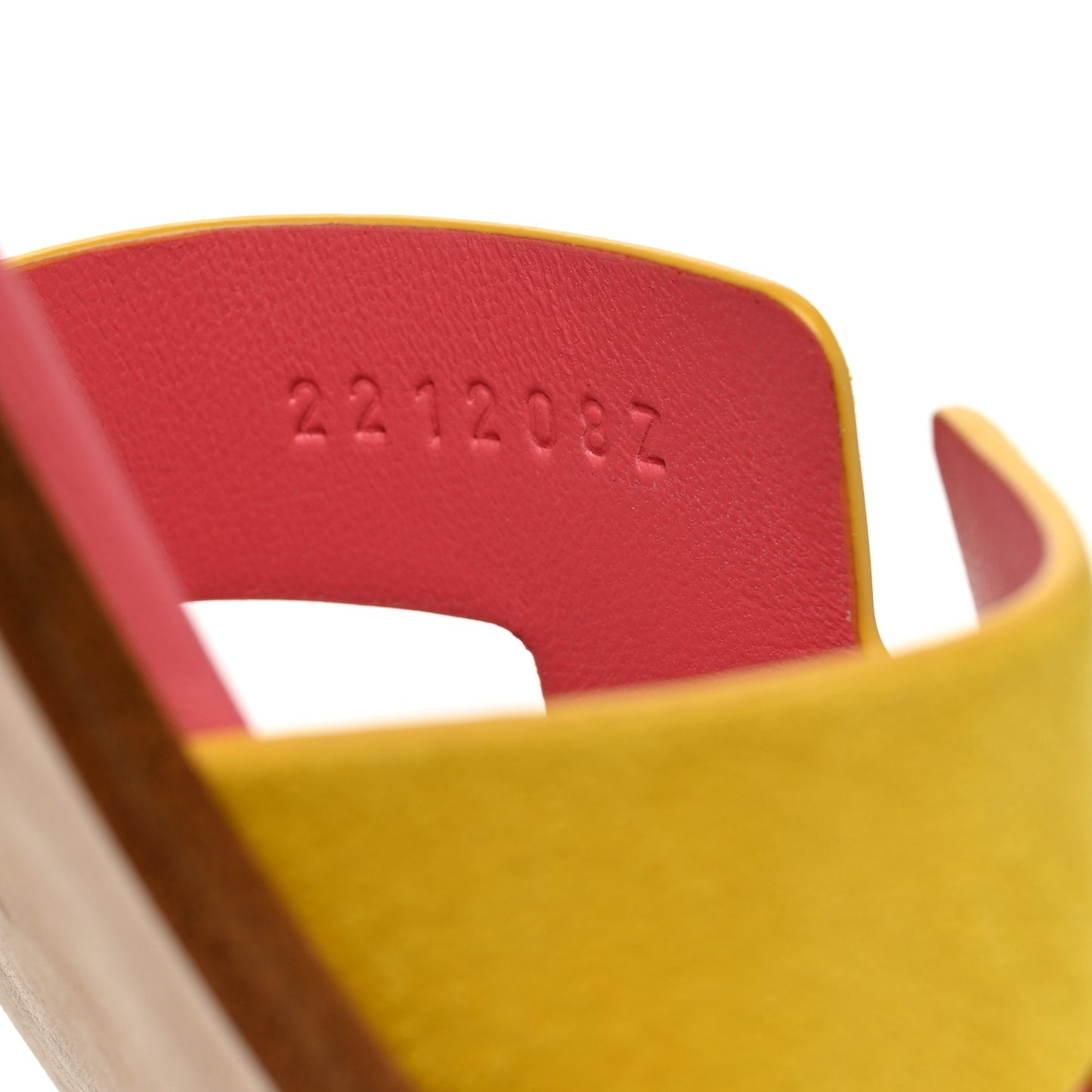 Suede Goatskin Oran Sandals 39 Jaune Sable