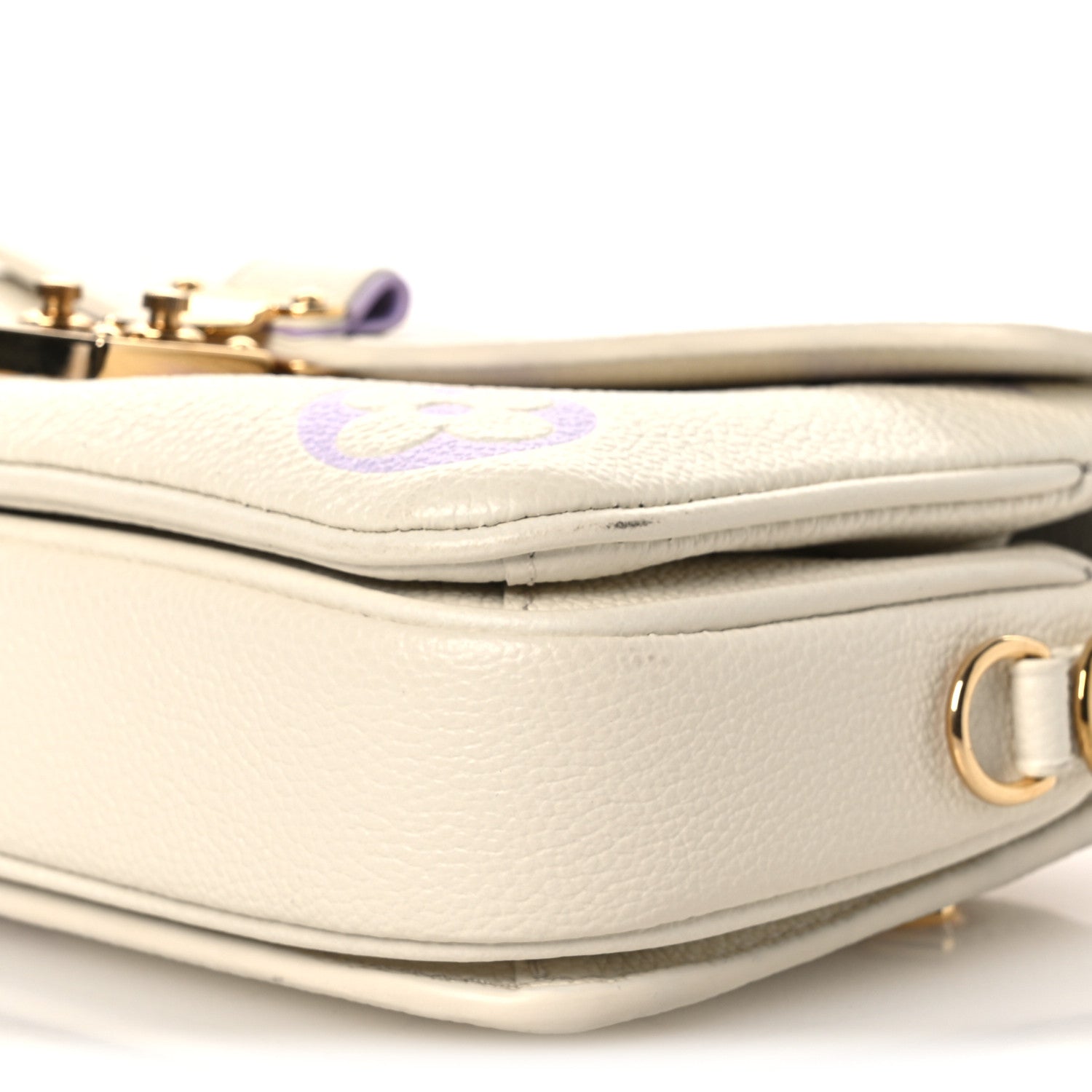 Louis Vuitton Empreinte Monogram Giant Pochette Metis East West Latte Bubble Tea 9 of 12