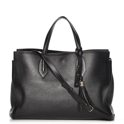 Saint Laurent Calfskin Medium Amber Tote Black 1 of 5
