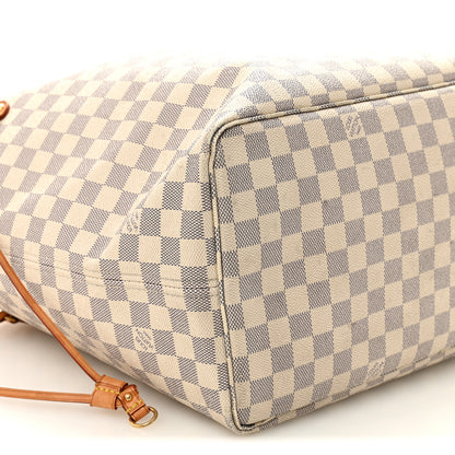 Louis Vuitton Damier Azur Neo Neverfull GM Rose Ballerine 10 of 16