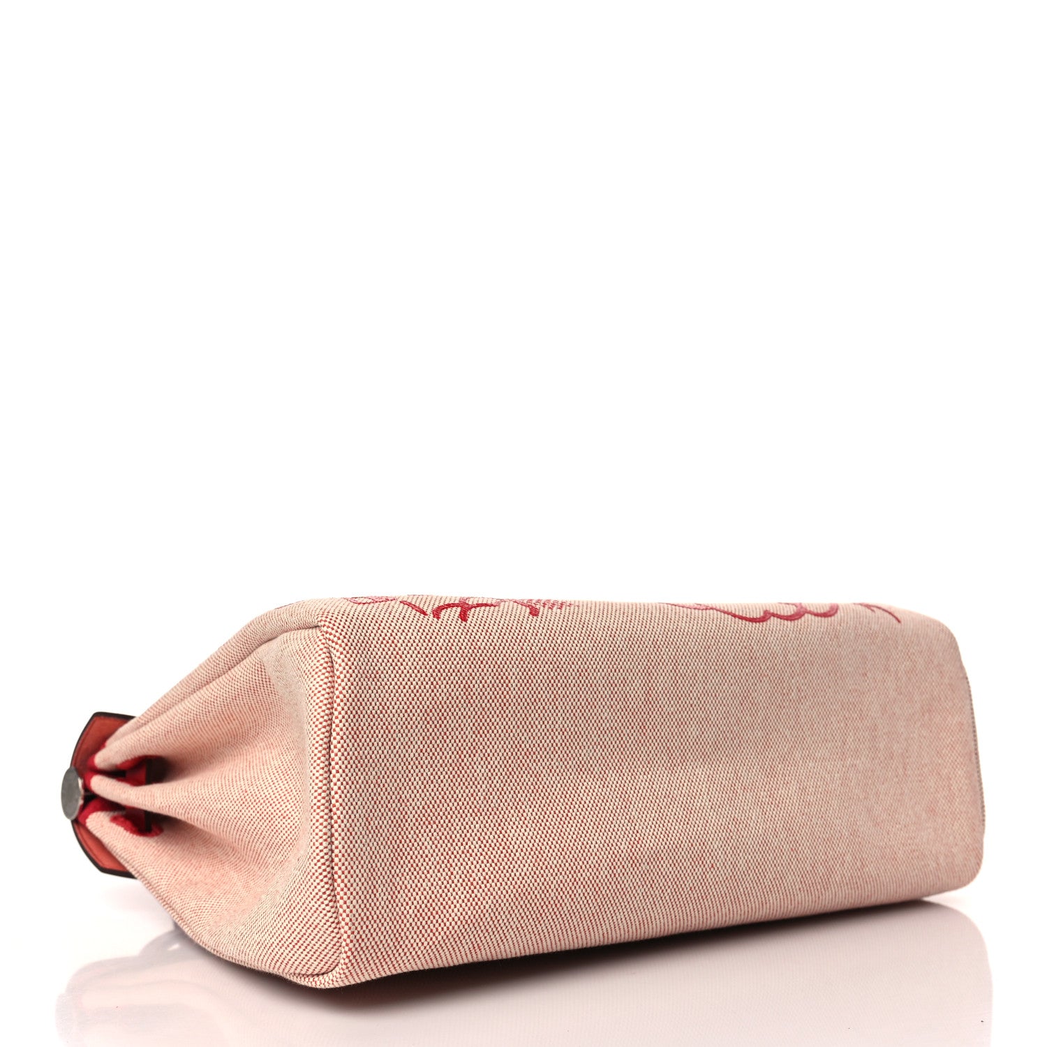 Hermes Vache Hunter Toile Pegase Pop Herbag Zip Retourne 31 PM Rouge Piment 5 of 11