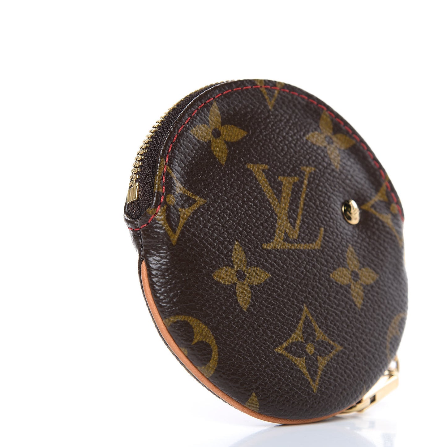Monogram Cerises Round Coin Purse