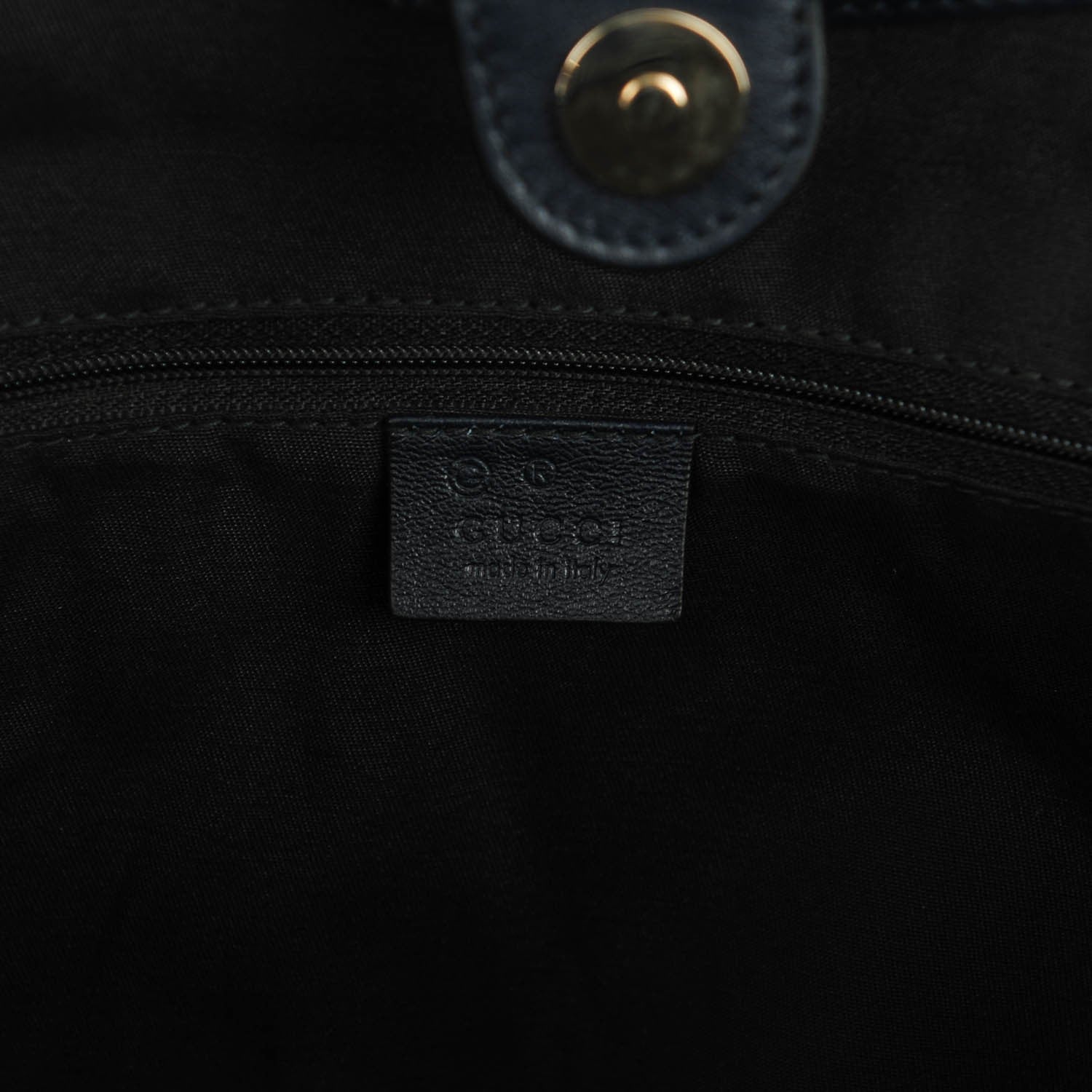 Gucci Monogram Large Sukey Tote Navy 6 of 7