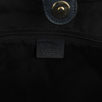 Gucci Monogram Large Sukey Tote Navy 6 of 7
