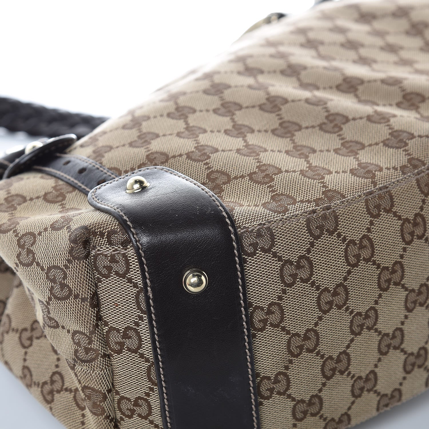 Gucci Monogram Medium Pelham Shoulder Bag Dark Brown 8 of 13