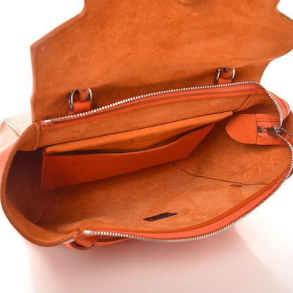 Celine Baby Grained Calfskin Micro Belt Bag Orange 6 of 9