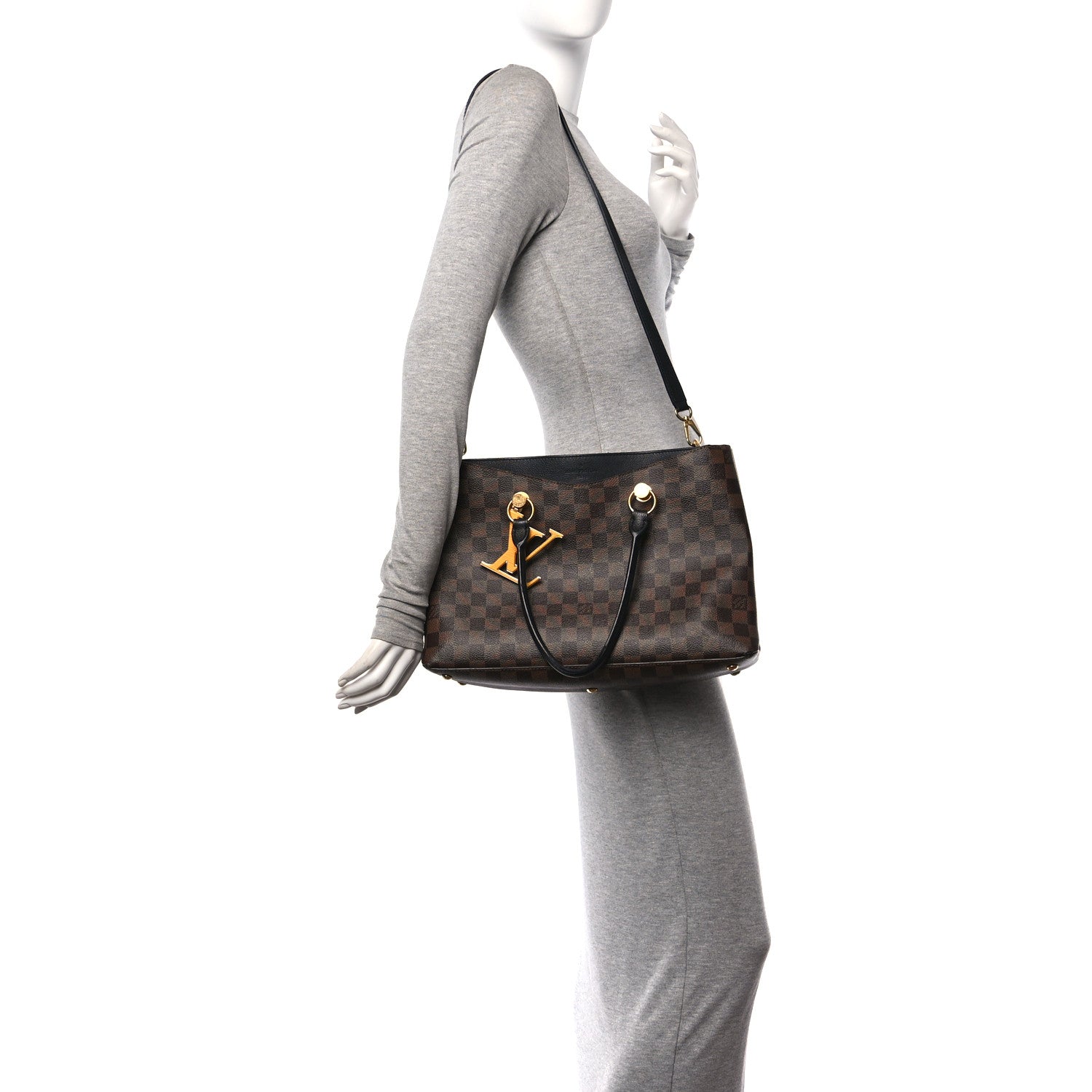 Louis Vuitton Damier Ebene LV Riverside Black 2 of 15