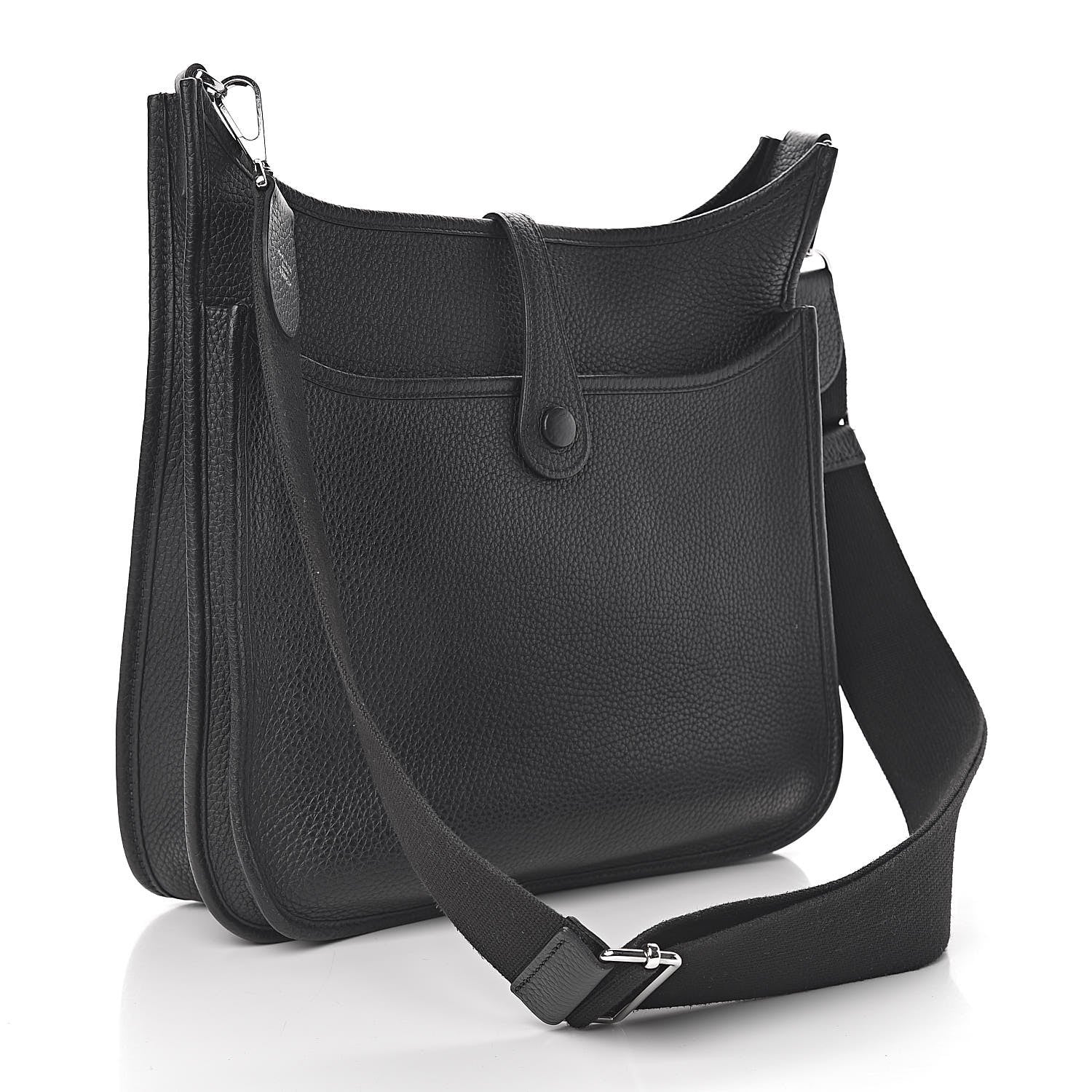 Hermes Taurillon Clemence Evelyne III PM Black 3 of 11
