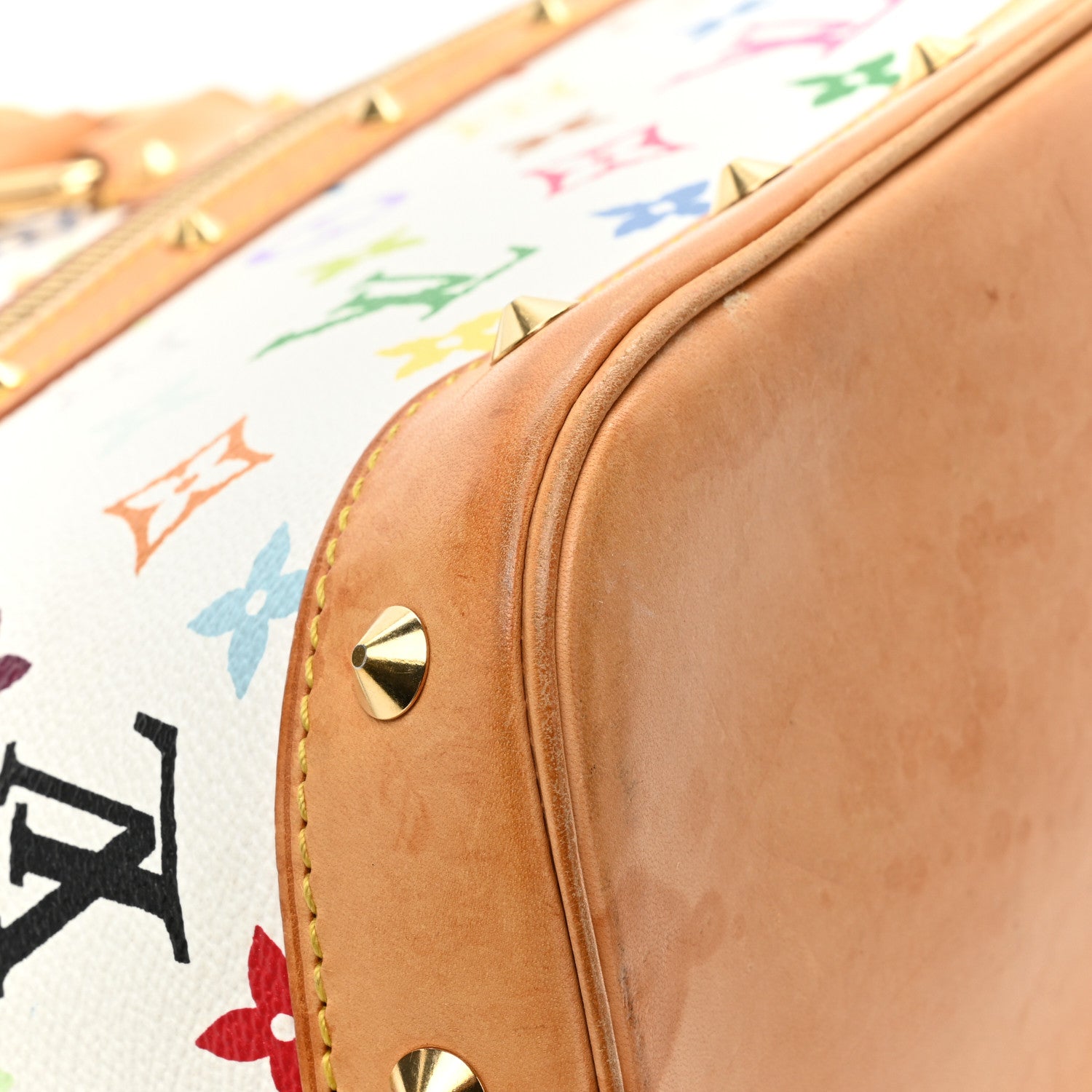 Louis Vuitton Monogram Multicolor Alma White 13 of 18