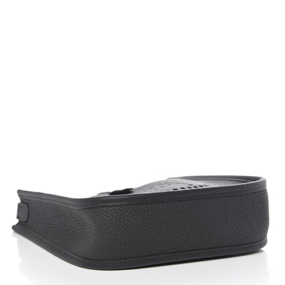 Hermes Taurillon Clemence Evelyne TPM Black 4 of 10