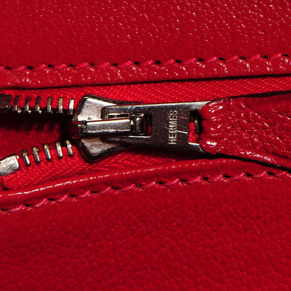Hermes Chevre de Coromandel Birkin 35 Rouge Vif 23 of 25