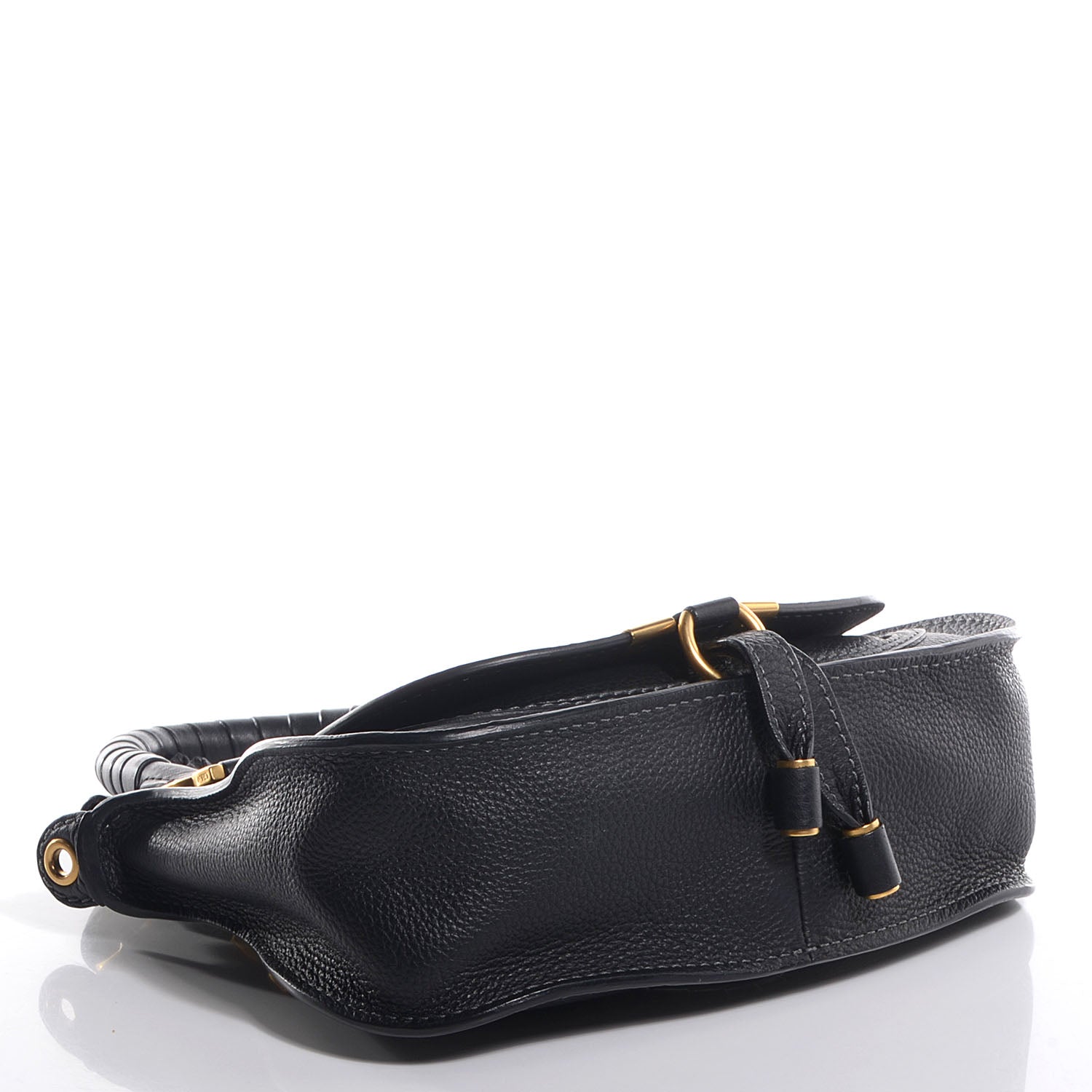 Chloe Calfskin Mini Marcie Satchel Black 4 of 7