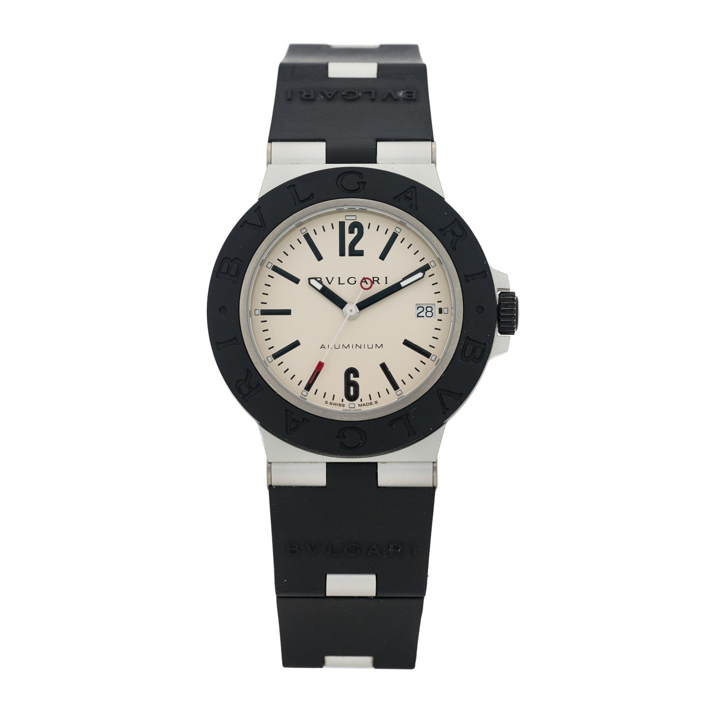 Aluminum Rubber 40mm Diagono Automatic Watch
