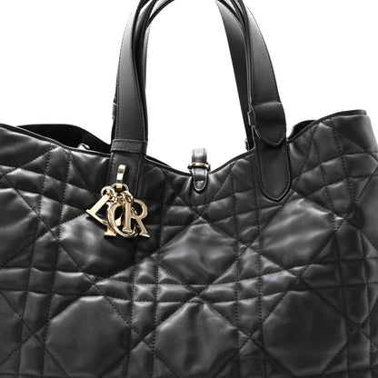 Christian Dior Calfskin Macrocannage Large Toujours Black 9 of 15