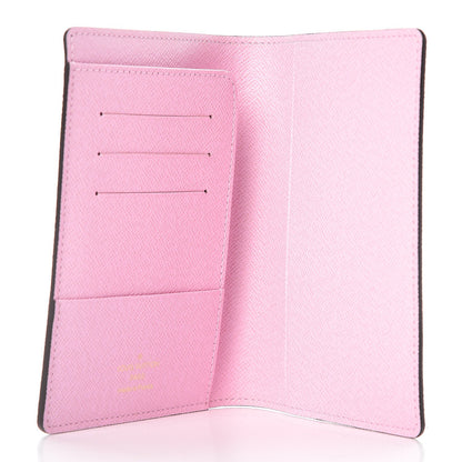 Louis Vuitton Monogram 2016 Christmas Animation Passport Cover Rose Ballerine 5 of 7
