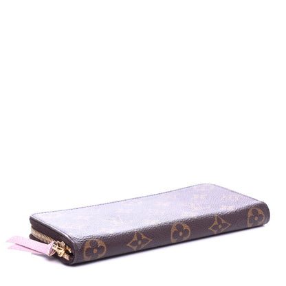 Louis Vuitton Monogram Clemence Wallet Rose Ballerine 4 of 8