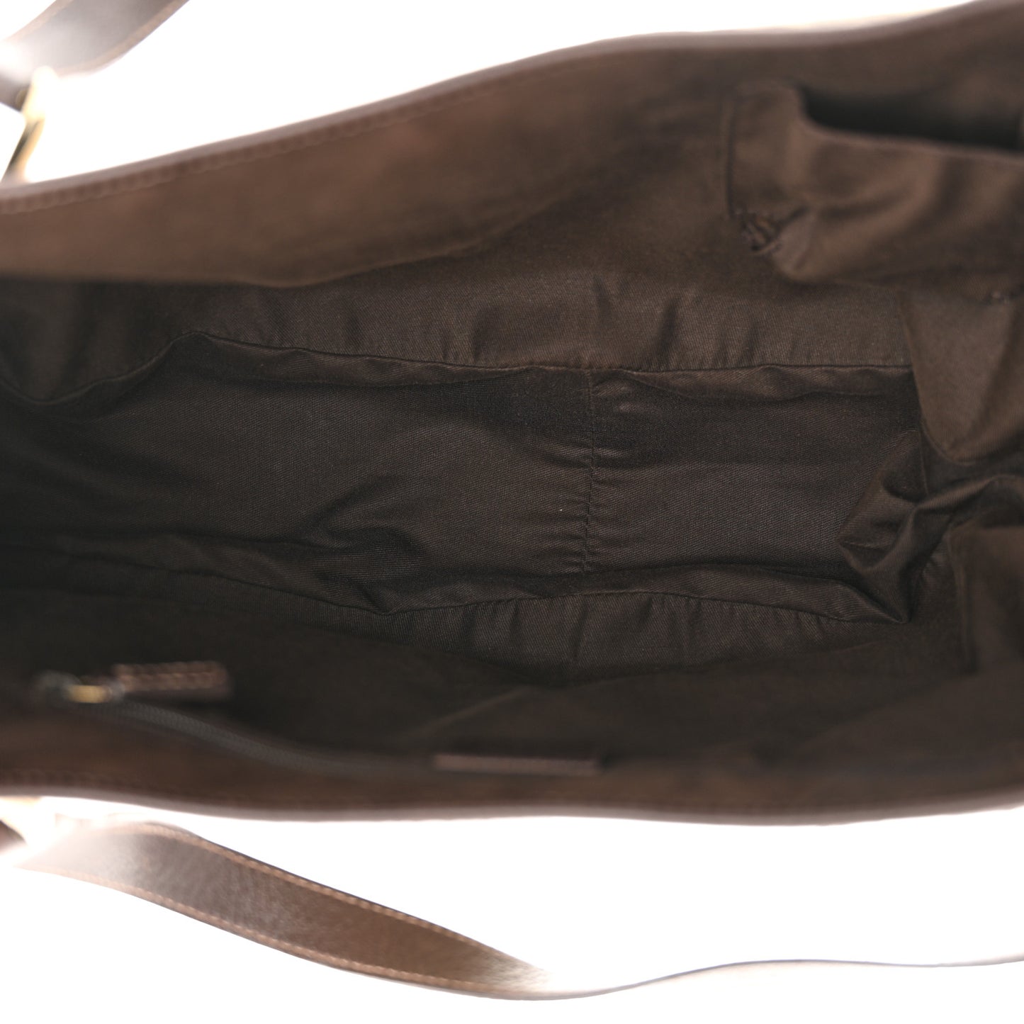 Monogram Medium Abbey Shoulder Bag Dark Brown
