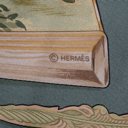 Hermes Silk Brise De Charme Scarf 90 4 of 5