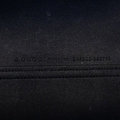 Gucci GG Supreme Monogram Blooms Small Reversible Tote Beige Blue Navy 9 of 15