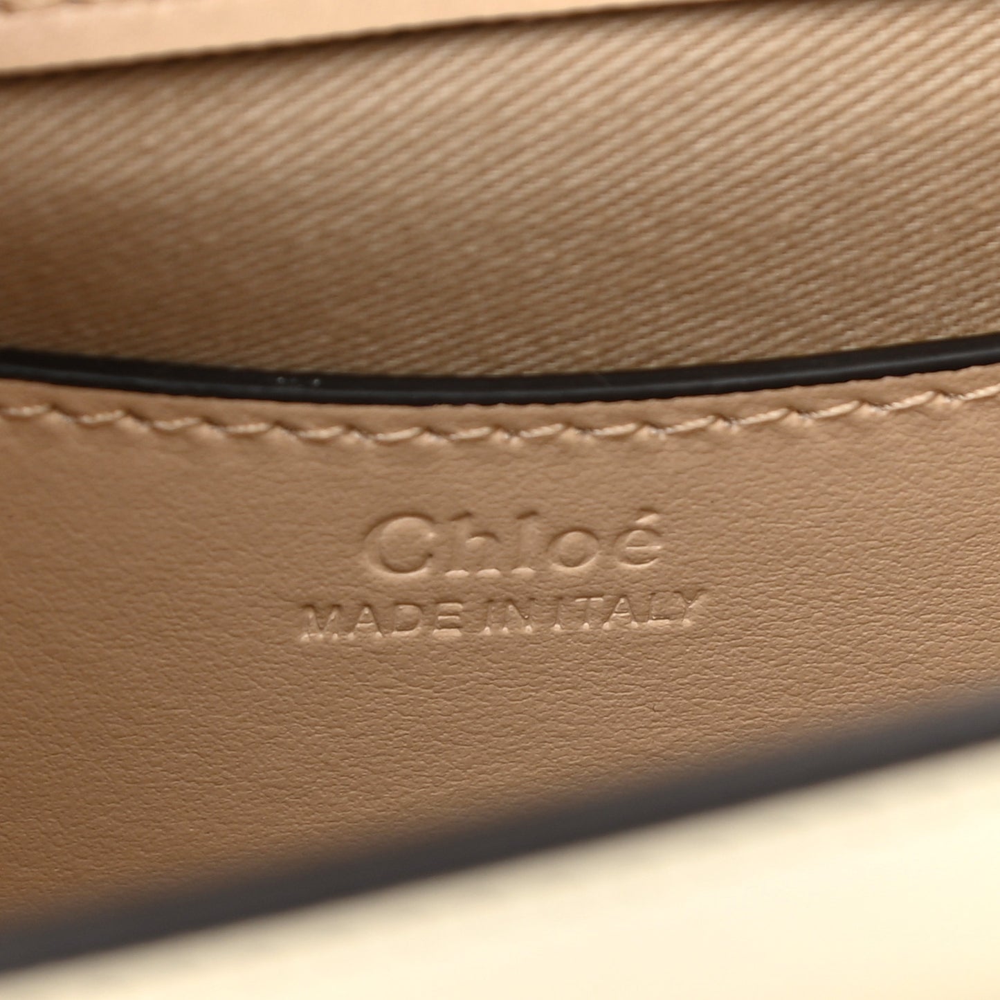 Calfskin Crocodile Embossed Small Tess Bag White Beige
