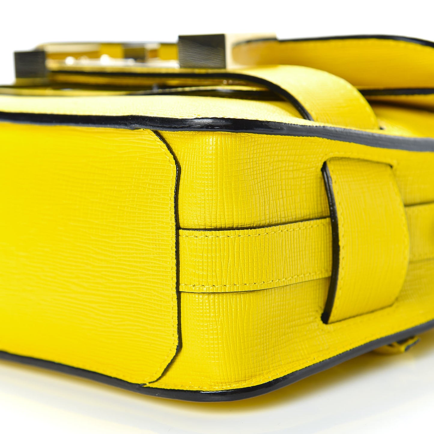 New Linosa Mini PS11 Classic Shoulder Bag Tropical Yellow
