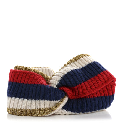 Gucci Wool Indilus Headband M Ivory Red 1 of 6