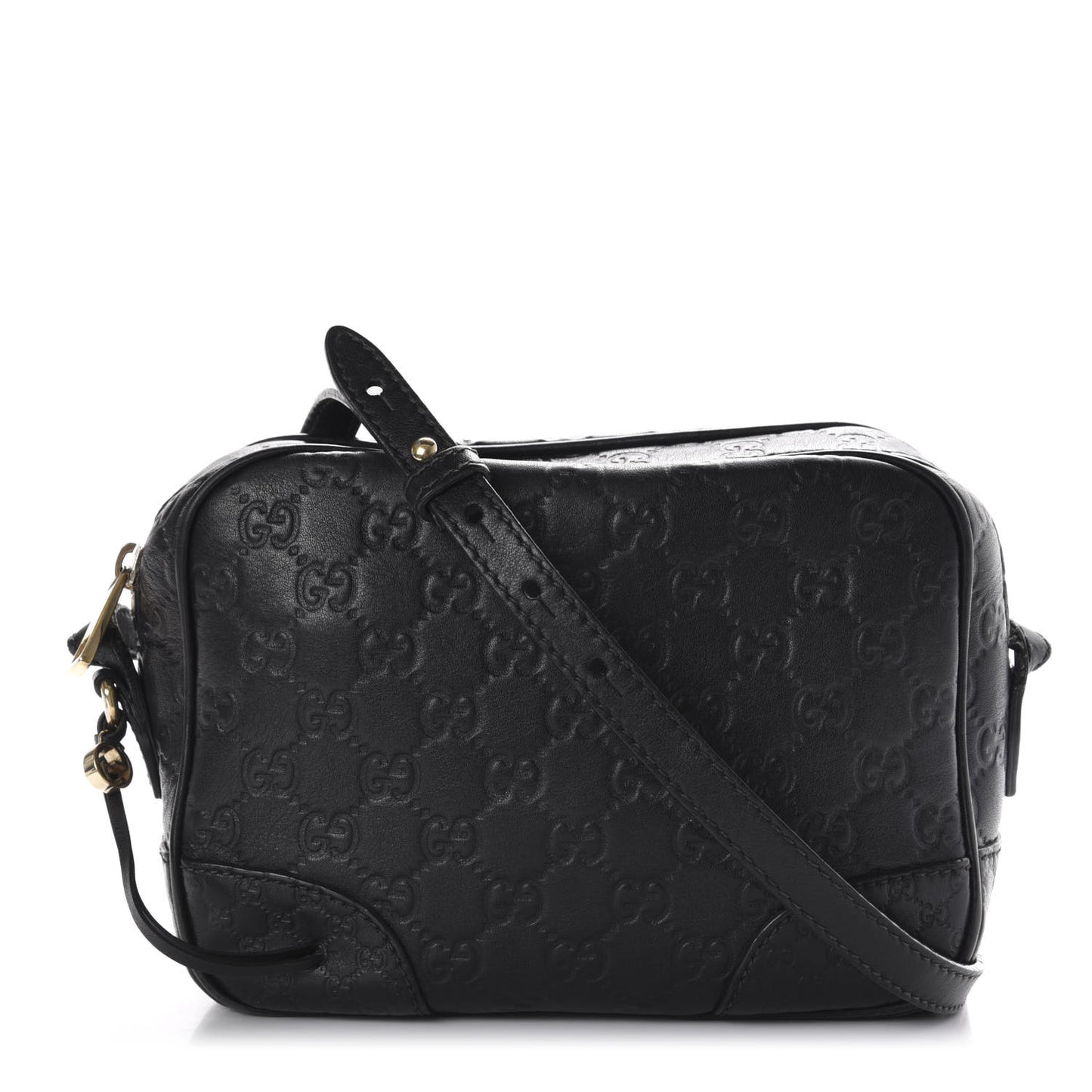 Guccissima Mini Bree Messenger Bag Black