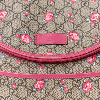 Gucci GG Supreme Monogram Rose Bud Diaper Bag Pink 8 of 14