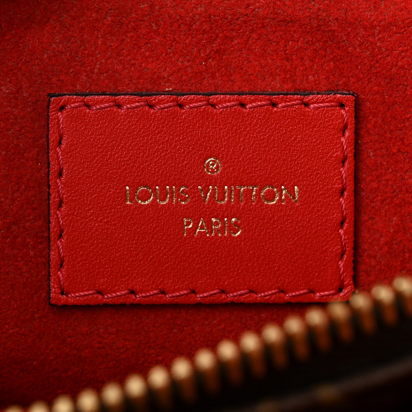 Monogram Flower Tote Coquelicot