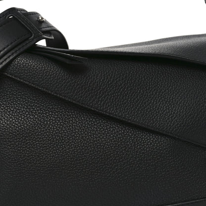 Loewe Grained Calfskin Large Puzzle Edge Bag Black 7 of 9