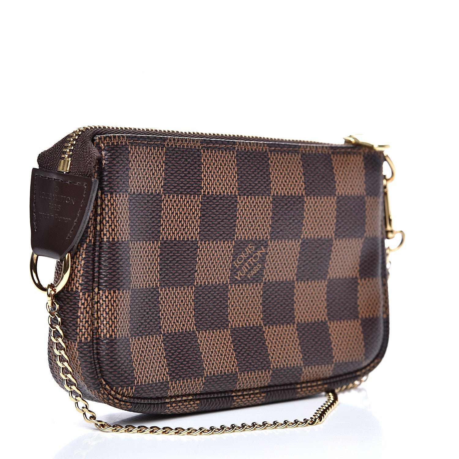 Louis Vuitton Damier Ebene Mini Pochette Accessories 2 of 6