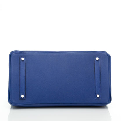 Hermes Epsom Birkin 35 Bleu Electrique 6 of 24